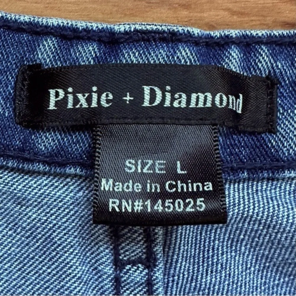 Pixie+Diamond Embroidered Jeans - Picture 14 of 14